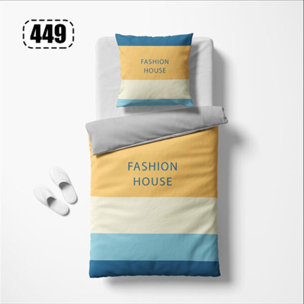 ست لحاف و رو بالشی ملحفه کد 449