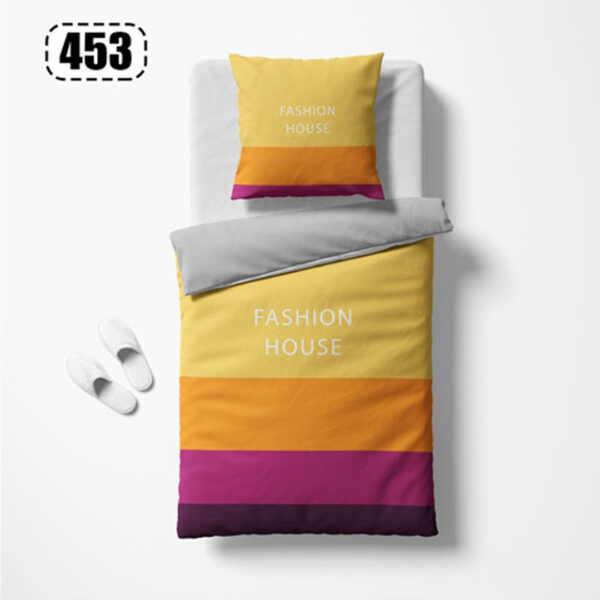 ست لحاف و رو بالشی ملحفه کد 453